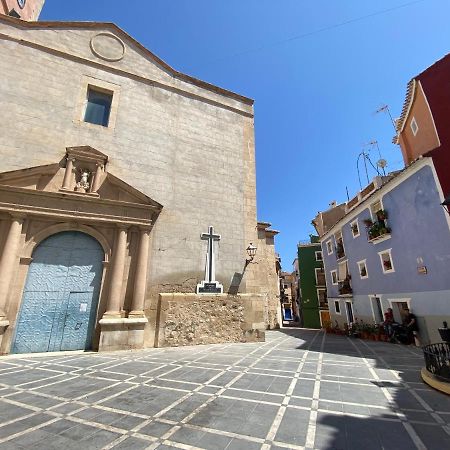 Acogedor Piso Planta Baja En El Casco Antiguo. Apartment Villajoyosa Bagian luar foto