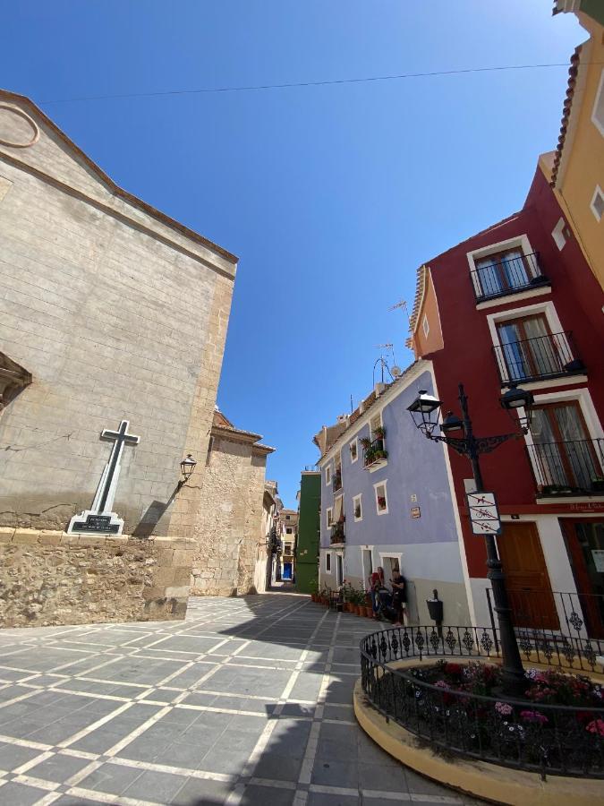 Acogedor Piso Planta Baja En El Casco Antiguo. Apartment Villajoyosa Bagian luar foto